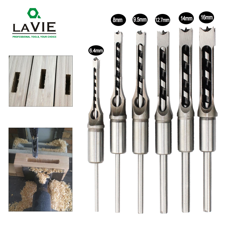 Wood Chisel Set - 6PCS HSS Punte da trapano elicoidali