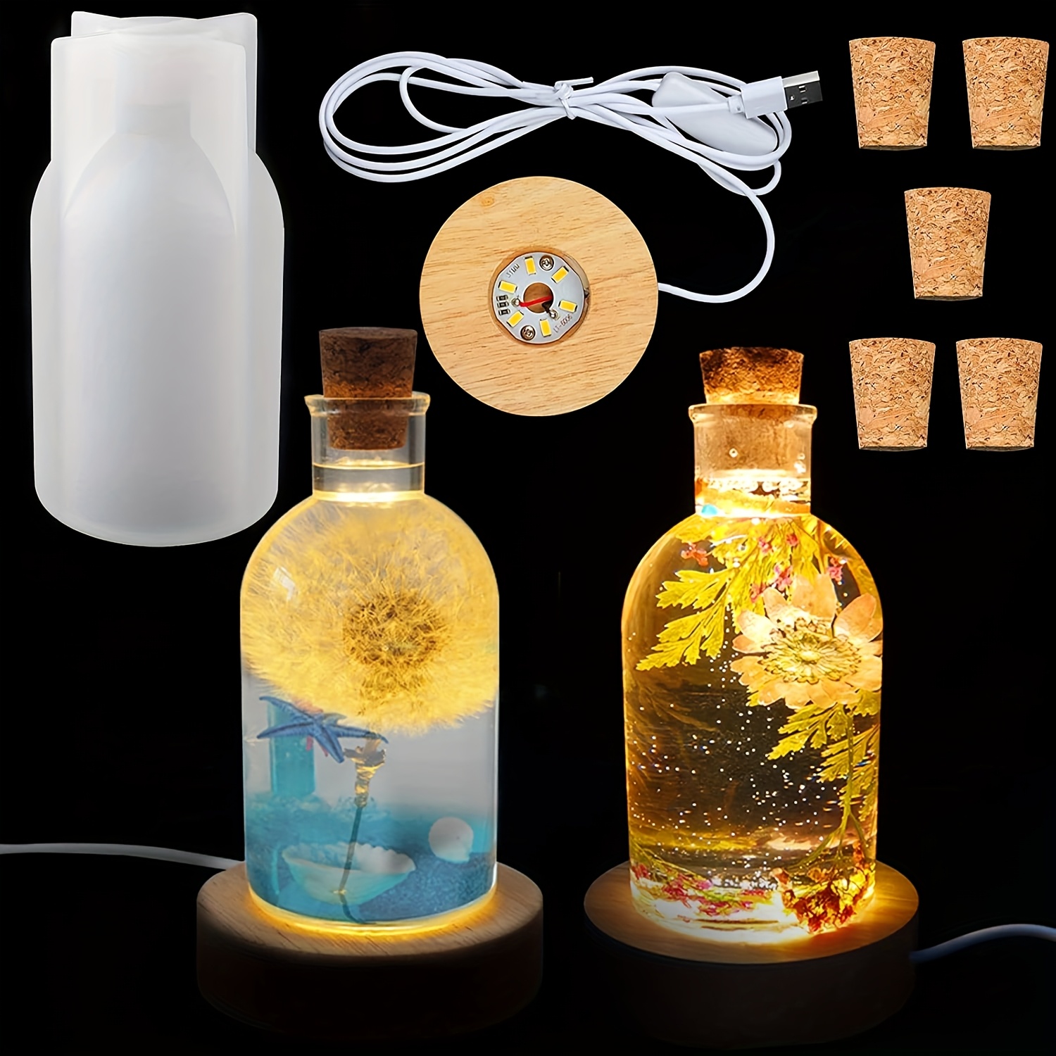 Woodworking Resin - Set di stampi in resina per