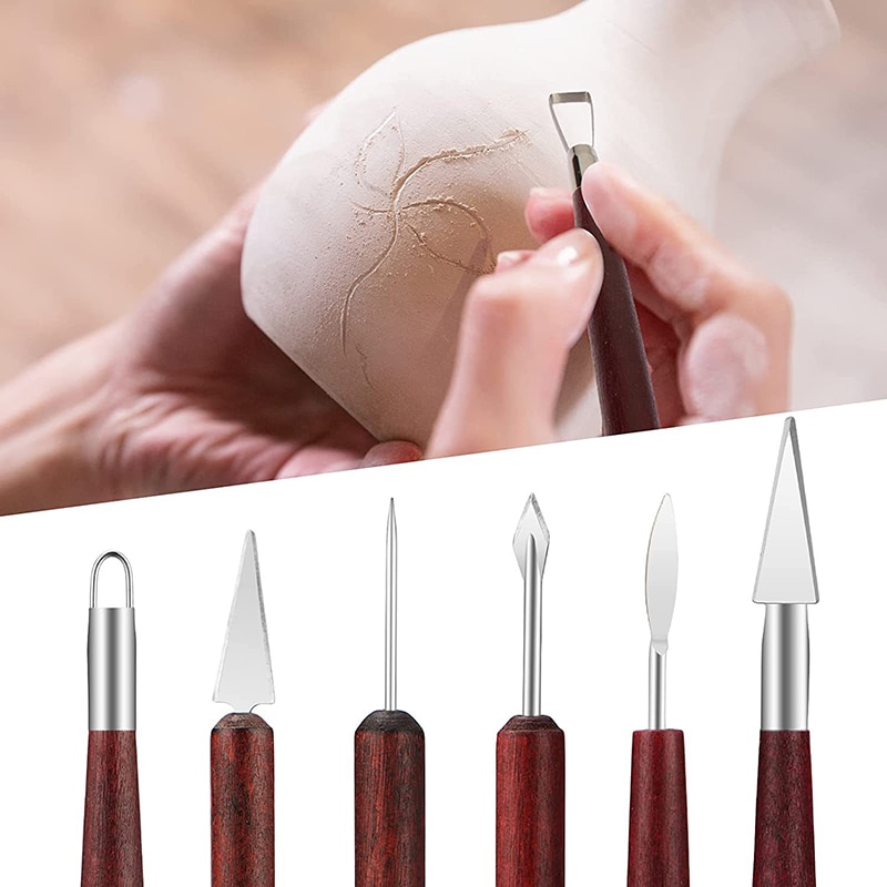 6PCS Scolpire Ceramica Strumen - Wood Chisel Set recensione e prezzo