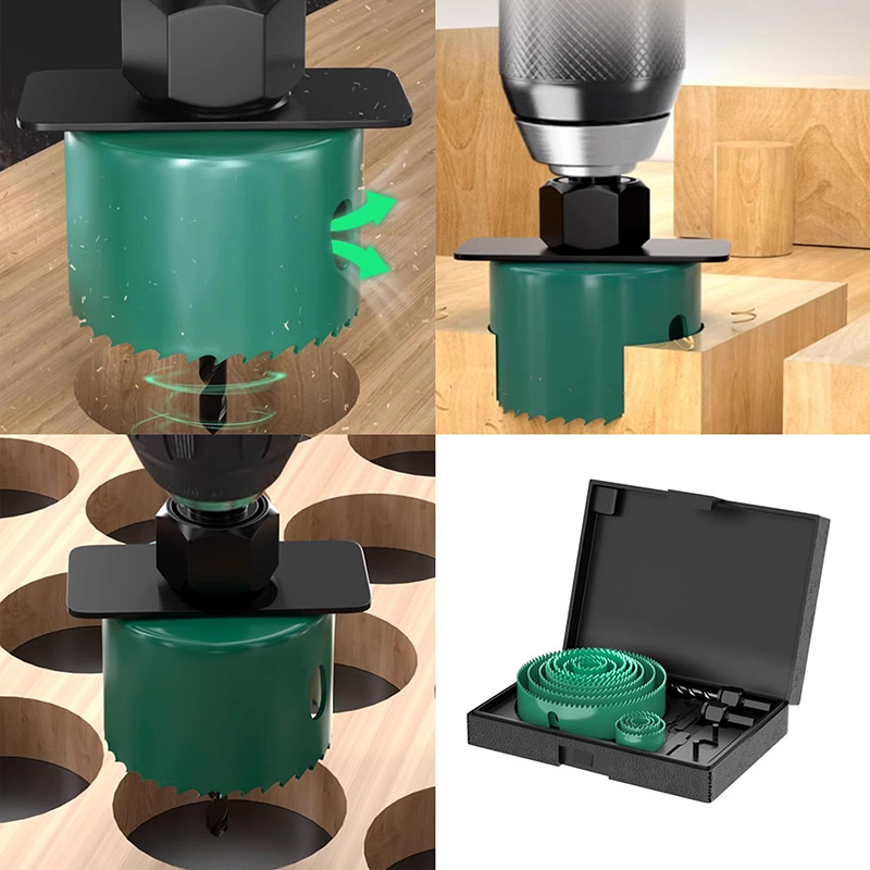 Set di 19/8/5 pezzi di seghe a - Woodworking Workshop recensione e prezzo