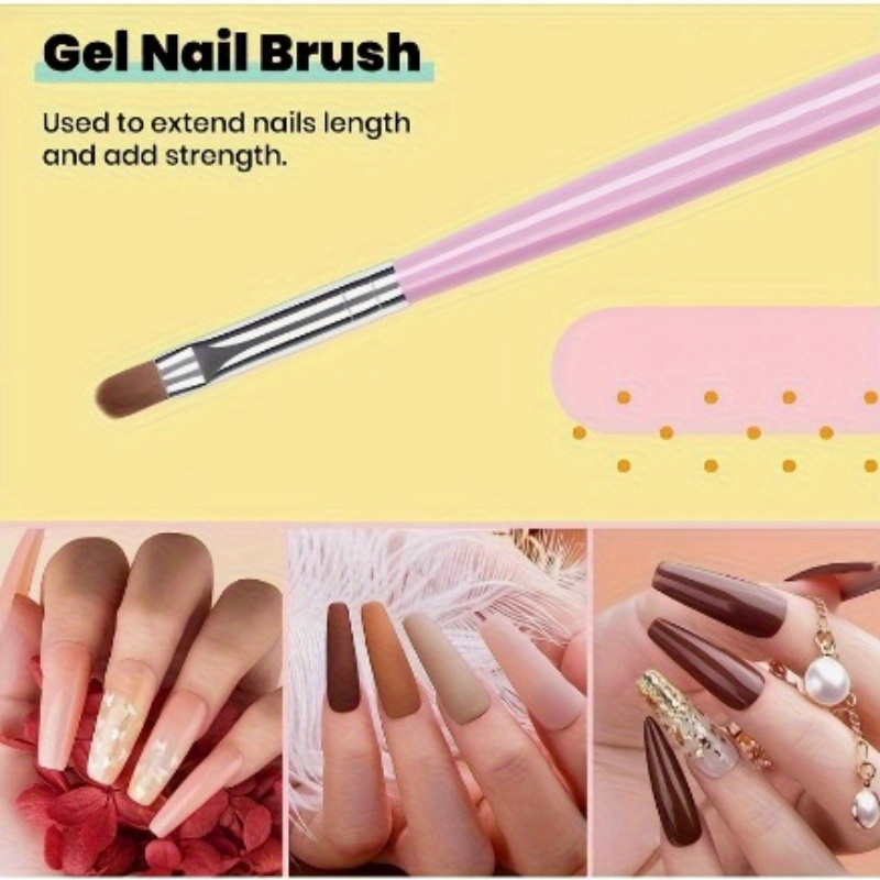 Set di 6 Pennelli per Nail Art - Wood Chisel Set recensione e prezzo