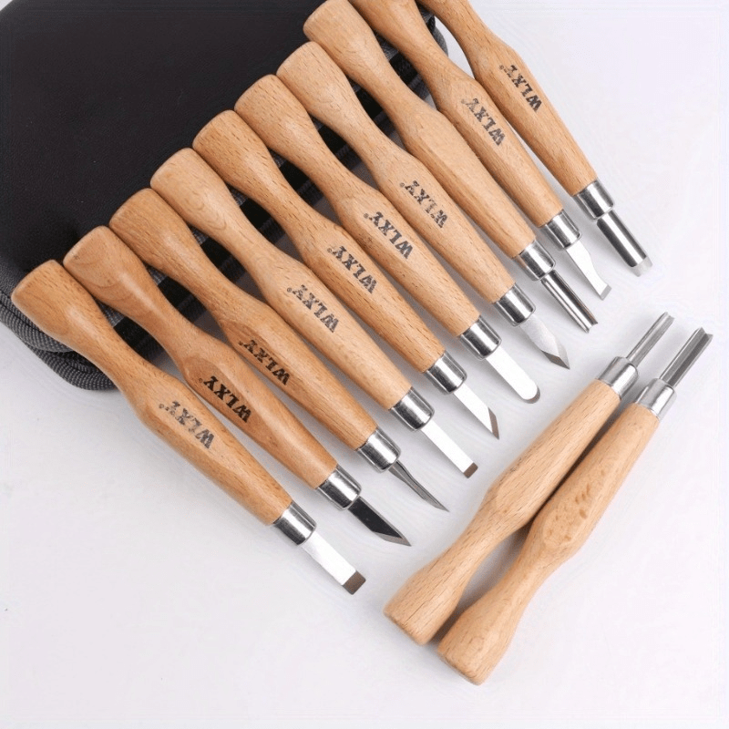 Set di 12 scalpelli e coltelli - Wood Chisel Set recensione e prezzo