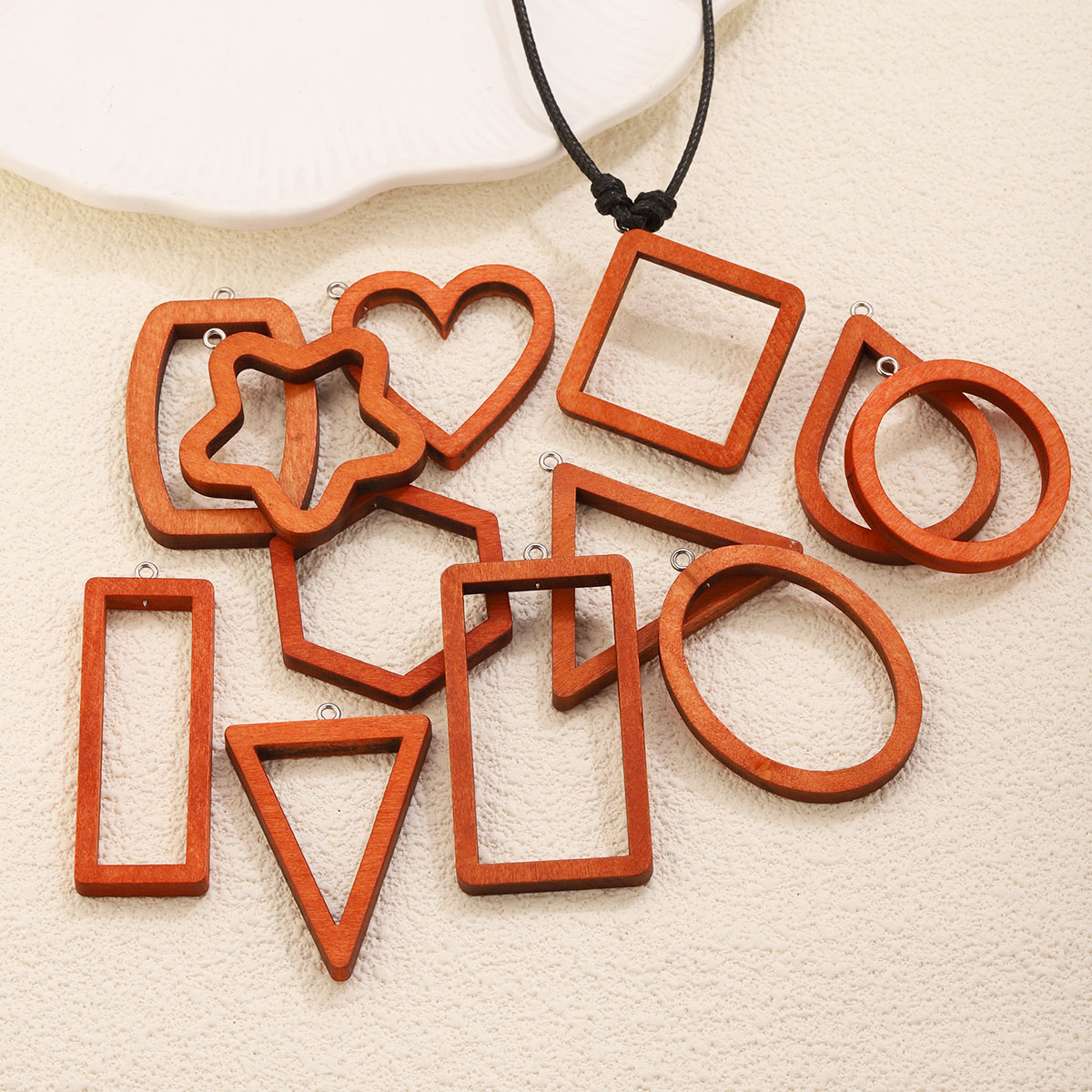 10 Pezzi Ciondoli Geometrici i - Woodworking Resin recensione e prezzo