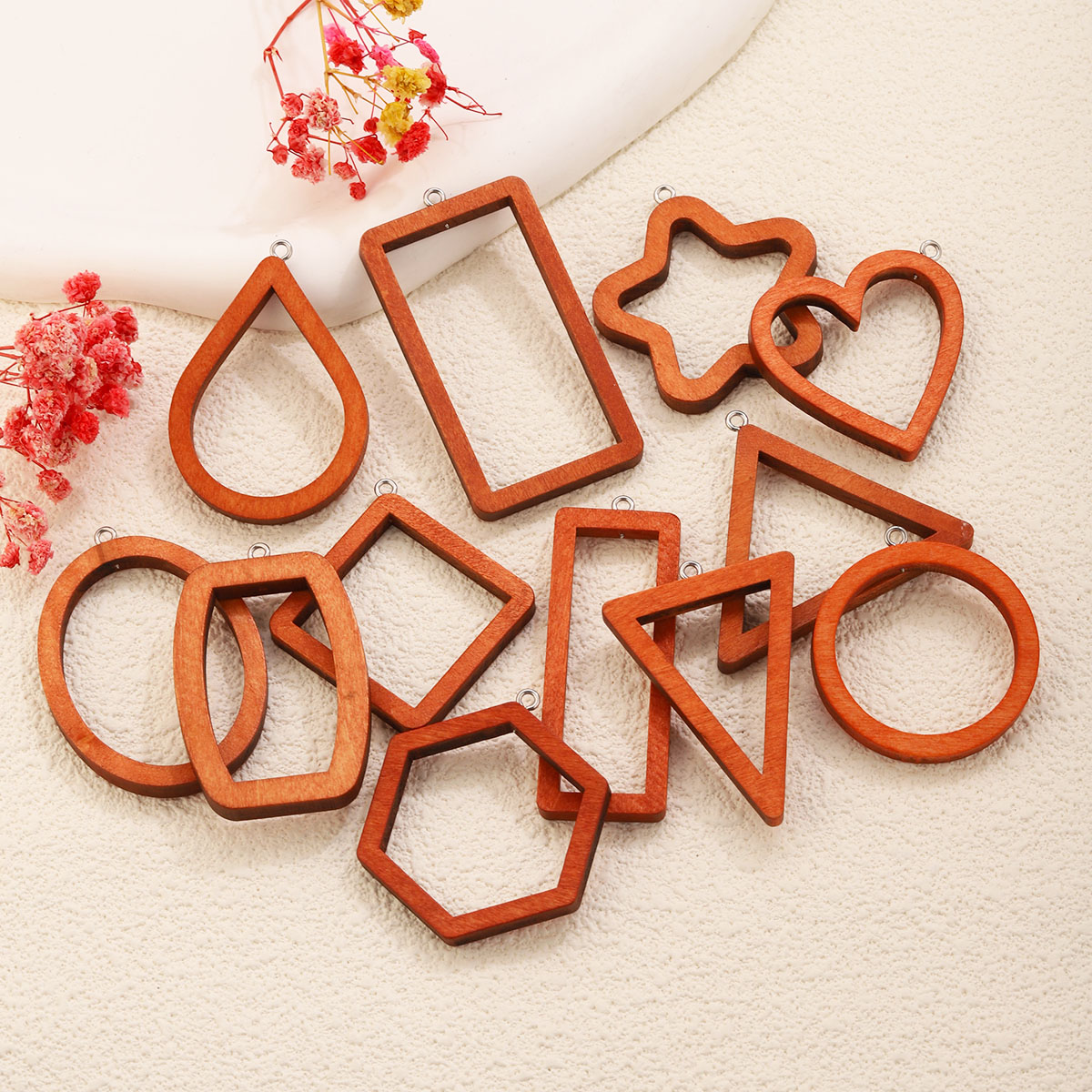 10 Pezzi Ciondoli Geometrici i - Woodworking Resin recensione e prezzo