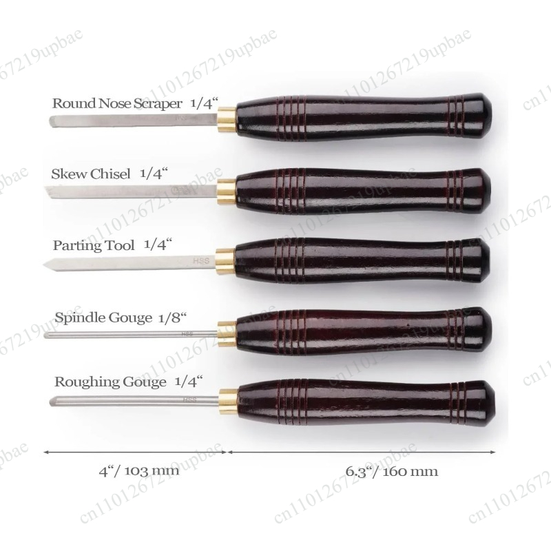 Set di 5 Scalpelli per Tornio  - Wood Chisel Set recensione e prezzo